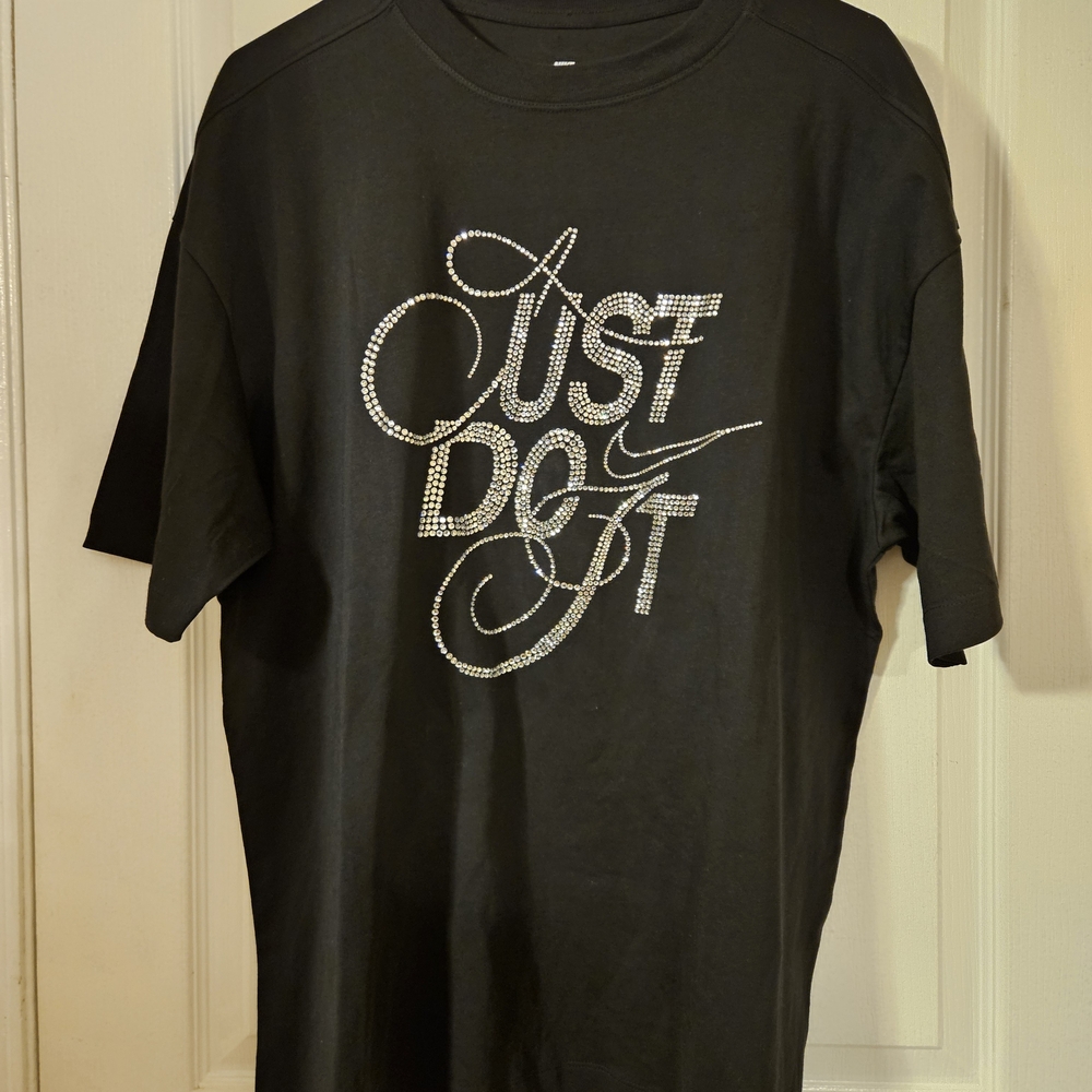 Nike Black 'Just Do It' Men's T-Shirt